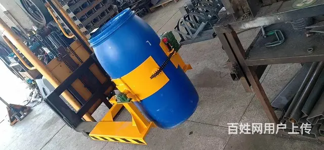 沈阳咬嘴油桶车 手推油桶搬运车 油桶倒料车油桶夹具 - 图片 3