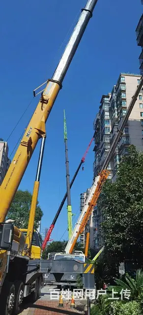 吊车登高车路灯车升降机随车吊搬厂起重安装机器 - 图片 2