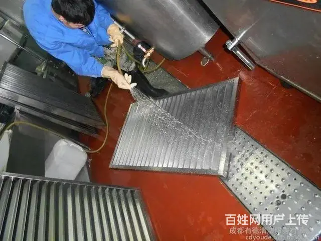 昆山玉山工厂学校单位食堂油烟清洗 风机净化器清洗 - 图片 1