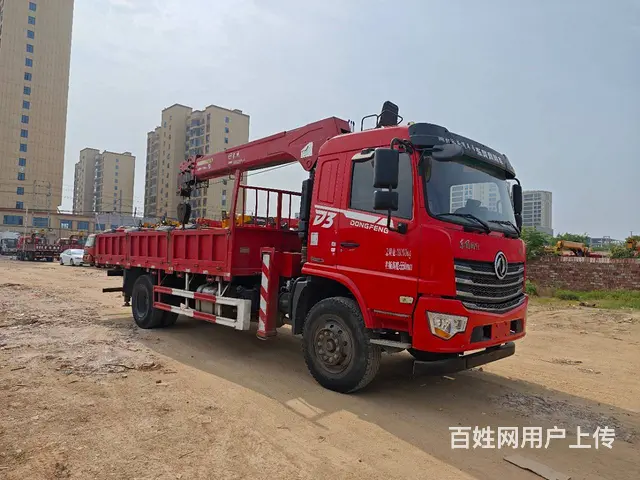 二手东风随车吊 国5排放徐工6.3吨4节臂吊机价格 - 图片 12