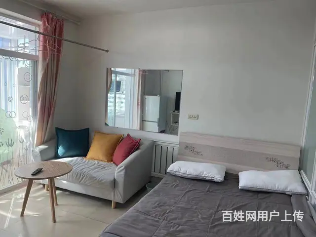 四中附近4楼，一室一厅精装修月租1000家电齐全 - 图片 1