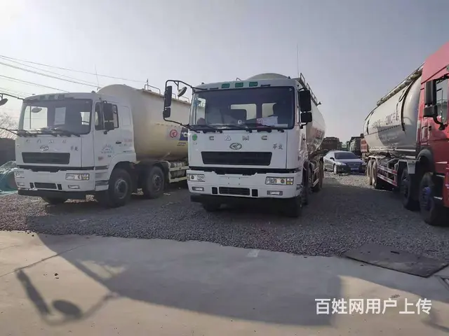 出售二手华菱水泥罐车 32方罐 310马力 国五 - 图片 2