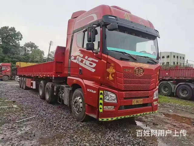 500潍柴解放JH6带13米开乐挂，首付6万 - 图片 1