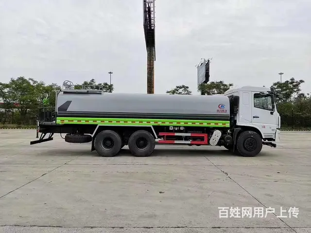 23吨后双桥23方工地运水车20方降尘车 现车厂家批量定制价 - 图片 2