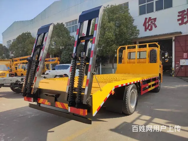 陕汽翼6平板车 整车满焊结实耐用10吨后桥拖板车 - 图片 7
