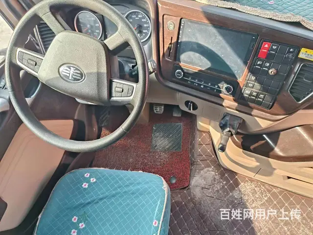 转让二手9.6米前四后四高栏解放JH6国六自动挡 - 图片 9