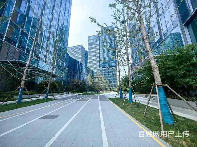 新城金融集聚区500平起租可看大龙湖全景的纯办公楼 - 图片 4