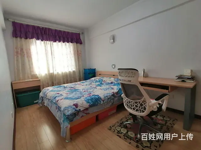 万达附近六中红旗路学区富祥御园三楼94平两室通厅精装修带家具 - 图片 8