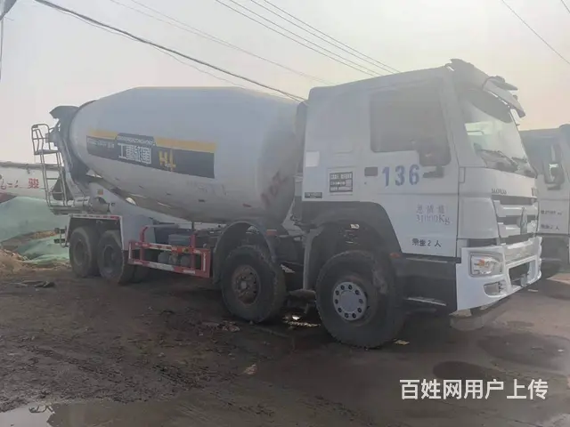 出售二手豪沃搅拌车 国五唐鸿上装前四后八380马力 - 图片 2