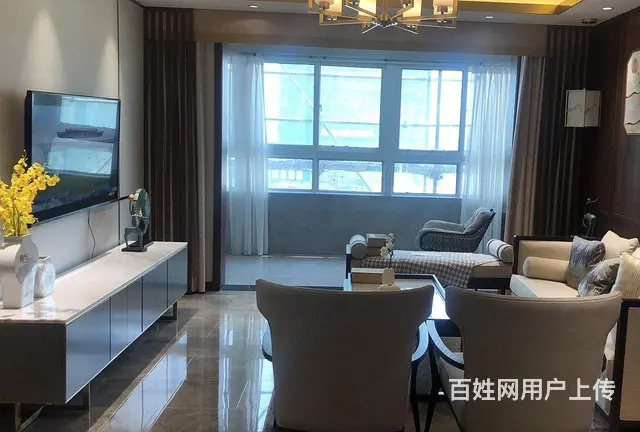 4室2厅住房南北通透中钰月亮湖壹号124平看房 - 图片 6