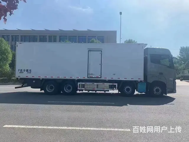 福田欧曼银河9米6冷藏车前四后八气囊桥32吨冷链车 - 图片 5