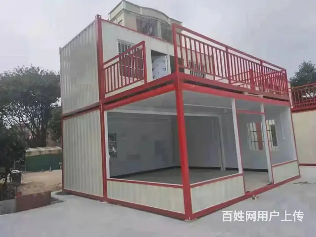 工地K式活动板房住人仓储活动房仓库提供集装箱工程 - 图片 4