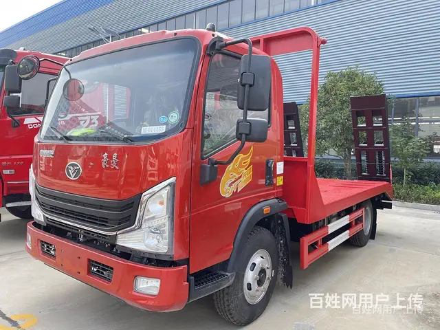 蓝牌重汽豪曼单桥平板车平板拖车 优惠多多 - 图片 6