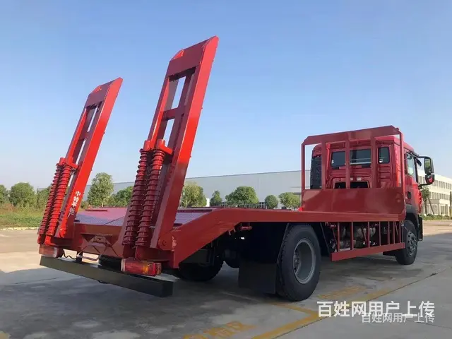 淮南重汽豪沃MAX硬汉单桥拖车15吨挖机拖板车厂家联系电话地 - 图片 10