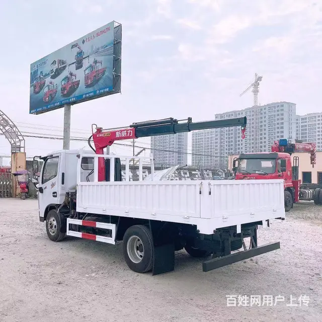 东风多利卡D6蓝牌随车吊 来厂考察报销路费 - 图片 4