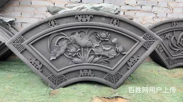 仿古门头门匾牌匾装饰砖雕门匾古建砖雕横版牌匾长方形 - 图片 8
