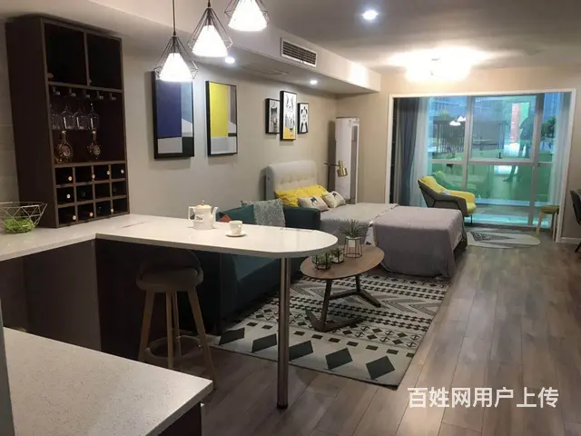 政务东，挑高5.4米，楼上楼下130平！租金4千+ - 图片 3