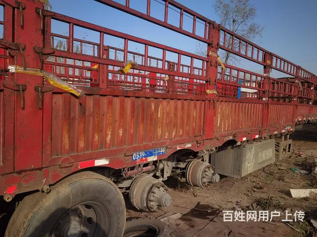 半挂车栏板式 便宜出售 - 图片 1