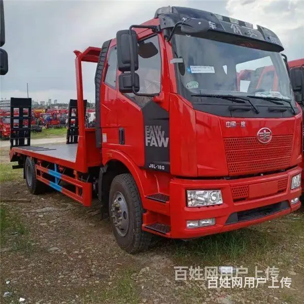 拉120挖机拖板车挖机平板车 现车促销 - 图片 9
