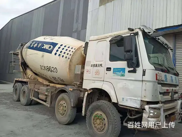 二手豪沃搅拌车 大18方  前四后八 380马力 - 图片 3