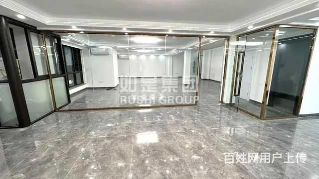 写字楼出租360平精装办公4个玻璃隔间星光耀广场中骏泰禾旁 - 图片 4