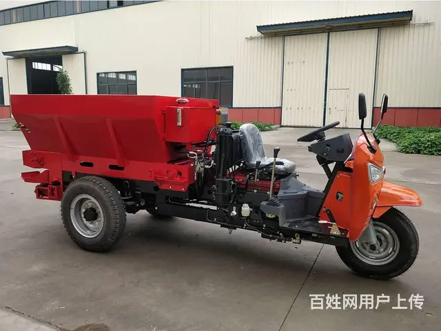 三轮自走式撒粪车 大棚、小地块用鸡鸭牛羊粪撒粪车Y - 图片 4