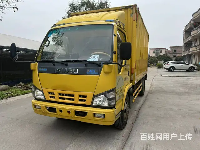 个人精品13年五十铃600p单排双轮4米2厢式货车 - 图片 1