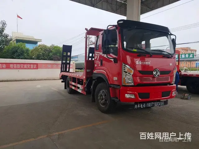 新款东风国六挖机平板车各品牌大小齐全 - 图片 2