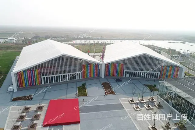 发布会展览大棚 仓储帐篷 婚庆酒席篷房 出租出售 - 图片 1