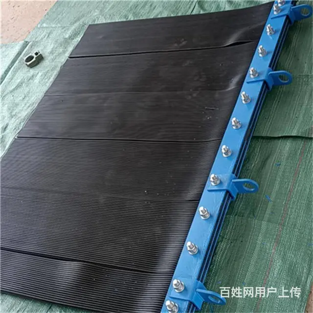 250*5橡胶防尘帘 导料槽挡尘帘 皮带机环保除尘 - 图片 1