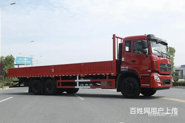 国六后八轮9.6米平板式 平板货车 您想要的品牌大小都有 - 图片 1