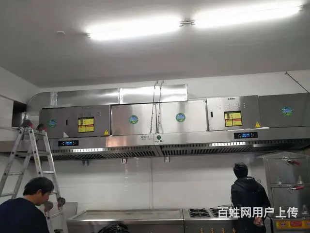 荔湾区日式烤肉店抽油烟机韩式烤肉店排烟改造效果 - 图片 4