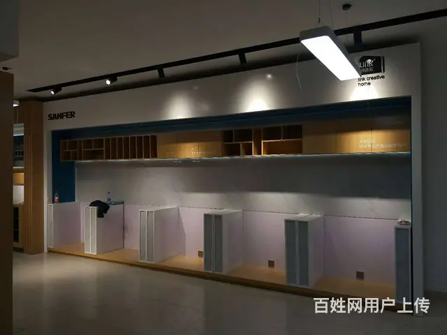 烤漆展柜柜台墙板工厂、量尺设计制作安装支持全国发货 - 图片 3