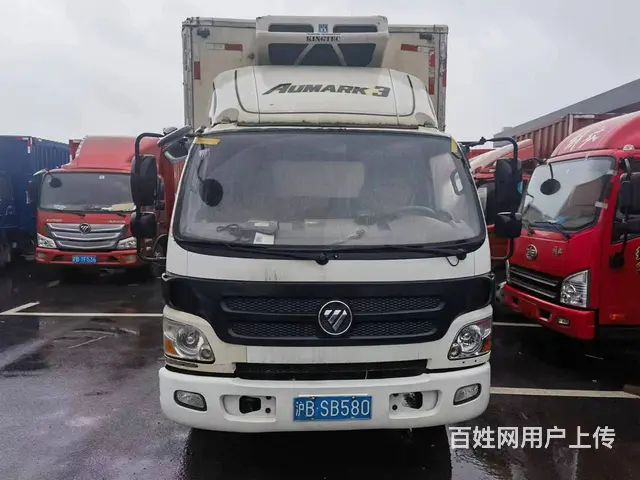 17年福田欧曼4米2冷藏车，价格便宜 - 图片 2
