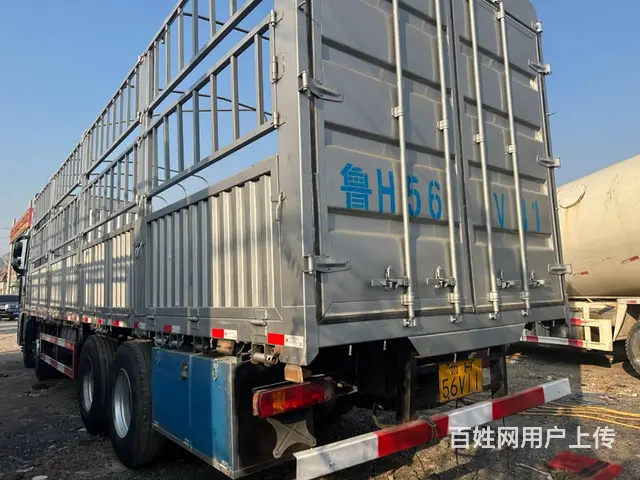 二手福田欧曼9.6米仓栏载货车国五带液缓包提档 - 图片 5