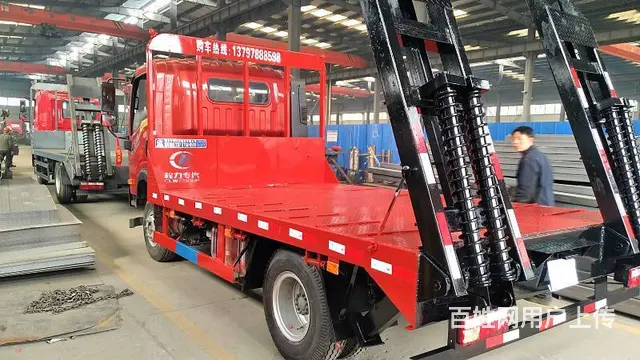 2-8吨东风福瑞卡蓝牌平板车 包上户上牌可分期 - 图片 2
