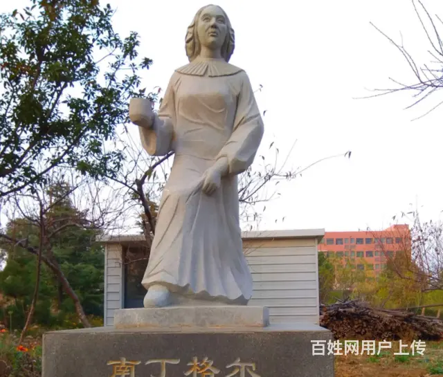 南丁格尔雕塑#提灯女神#汉白玉石雕 - 图片 3