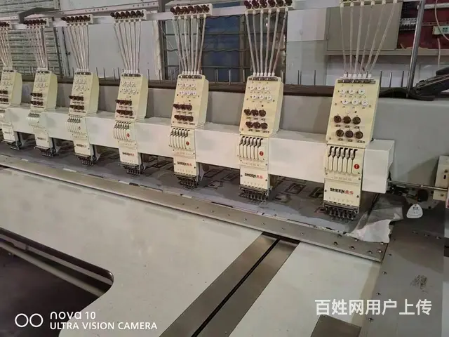 出售二手盛6针20头330间距高速绣花机1台 - 图片 3