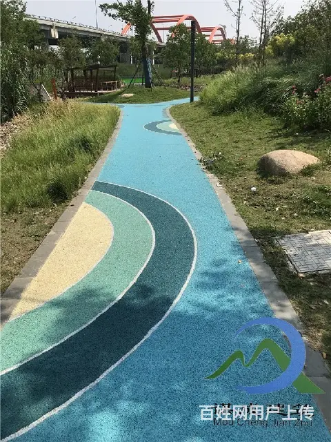 绍兴彩色陶瓷颗粒彩色路面施工工艺分析 - 图片 5