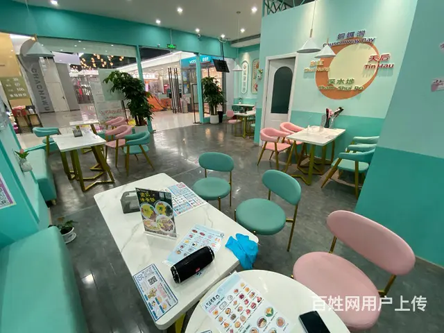 拐角D1家双门头！大舞台网红街好位置新华街大厦南门奶茶快餐店 - 图片 5