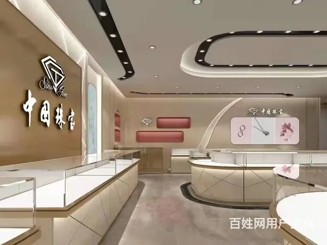黄金珠宝展柜，玉器展柜，银饰展柜，珍珠展柜，柜台 - 图片 9