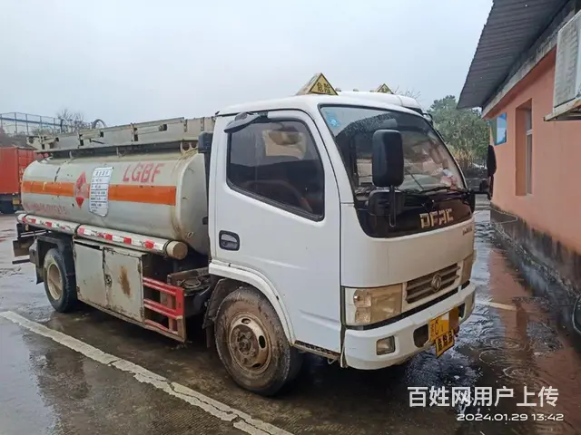 二手东风5吨油罐车加油车报废价手续齐全 - 图片 1