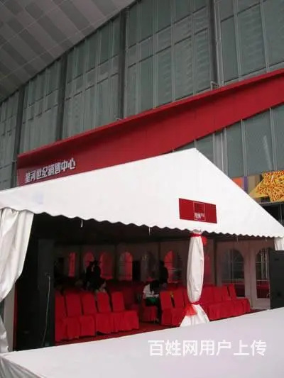 商业展览车展帐篷，活动演出篷房搭建，户外设备 - 图片 8