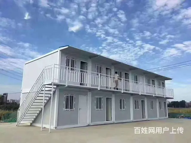 工地住人集装箱房，固定式打包箱办公房户外设备租赁 - 图片 7