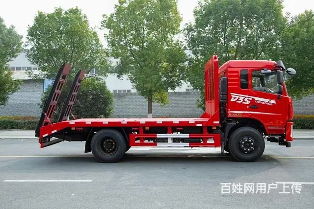 国六东风D3S  东风玉柴170马力挖掘机拖车  玉柴170 - 图片 5