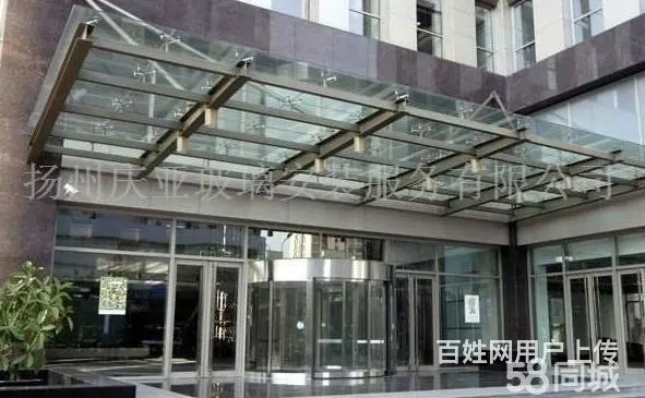 扬州【庆亚】自动门感应门钢化玻璃门定做维修 - 图片 3