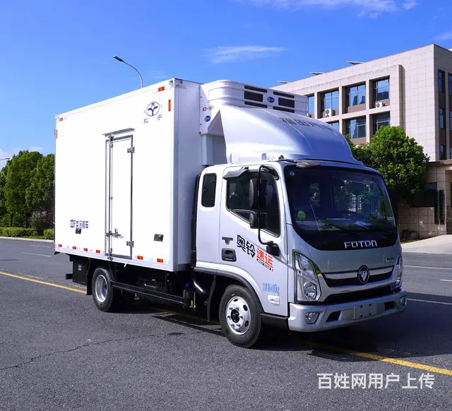 延安福田奥铃排半冷藏车 后排带卧铺适合拉海鲜老板 - 图片 4