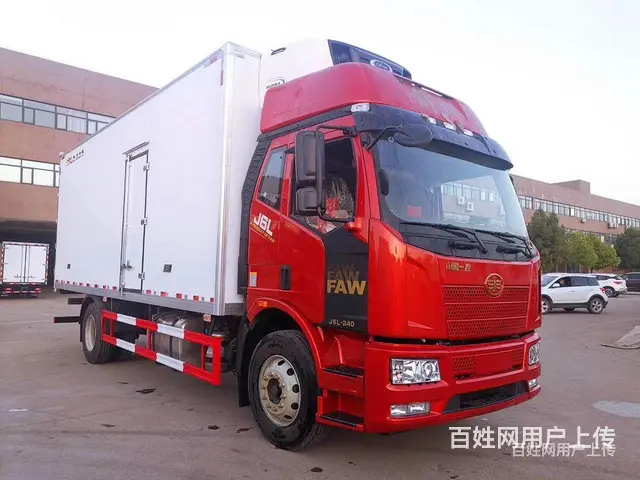 南充 国六解放箱长6.8米冷藏车 冷链运输车厂家直销 - 图片 9