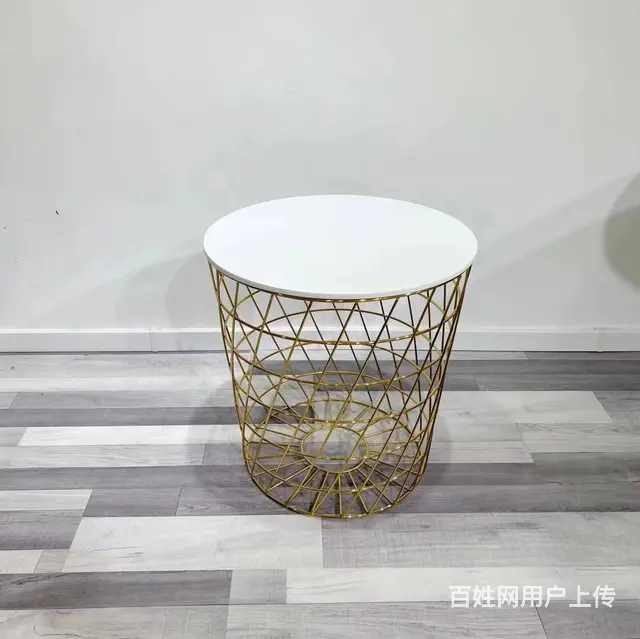 家用 接待处 酒吧 饮品店 用铁艺小茶几 小边 - 图片 2