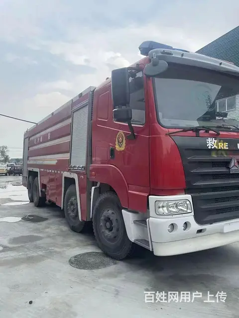 清扫车二手天锦高压洗扫车多功能扫地车吸尘车 - 图片 6